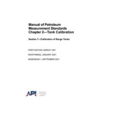 API MPMS Chapter 2.7 Addendum 1