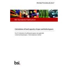 BS PD ISO/TS 6336-20:2017
