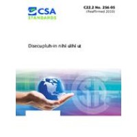 CSA C22.2 NO. 256-05 (R2010)