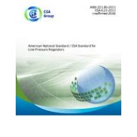 CSA ANSI Z21.80-2011 (R2016)/CSA 6.22-2011 (R2016)