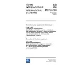 IEC 61076-3-103 Ed. 1.0 b:2005
