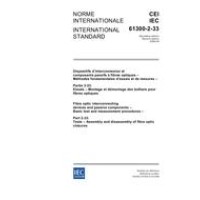 IEC 61300-2-33 Ed. 2.0 b:2006