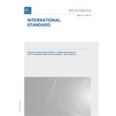 IEC 61158-5-4 Ed. 1.0 en:2007
