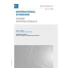 IEC 61291-6-1 Ed. 1.0 b:2008