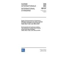 IEC 62137 Ed. 1.0 b:2004