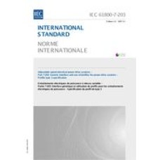 IEC 61800-7-203 Ed. 1.0 b:2007