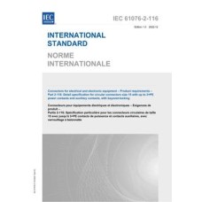 IEC 61076-2-116 Ed. 1.0 b:2022
