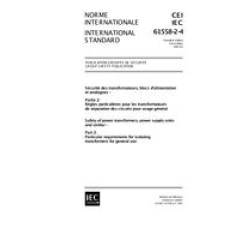 IEC 61558-2-4 Ed. 1.0 b:1997