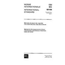 IEC 60100 Ed. 2.0 b:1962