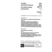 IEC 60169-13 Amd.1 Ed. 1.0 b:1996