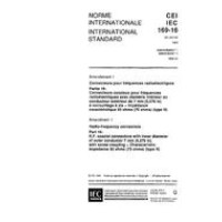 IEC 60169-16 Amd.1 Ed. 1.0 b:1996