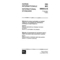 IEC 60835-2-6 Ed. 1.0 b:1995