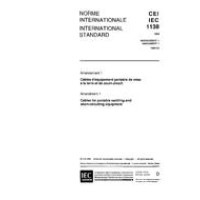 IEC 61138 Amd.1 Ed. 2.0 b:1995