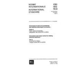 IEC 60072-3 Ed. 1.0 b:1994