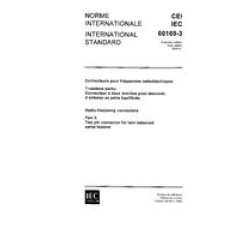 IEC 60169-3 Ed. 1.0 b:1965