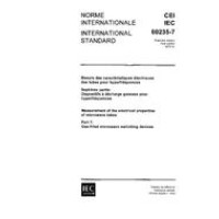 IEC 60235-7 Ed. 1.0 b:1972