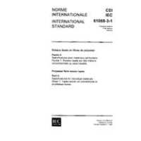 IEC 61068-3-1 Ed. 2.0 b:1995