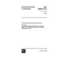 IEC 60874-14-1 Ed. 1.0 en:1997