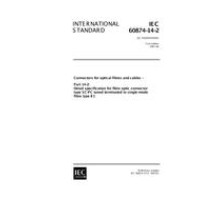IEC 60874-14-2 Ed. 1.0 en:1997