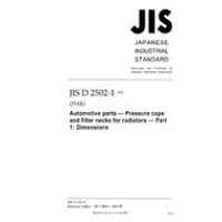 JIS D 2502-1:2009