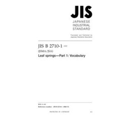 JIS B 2710-1:2020
